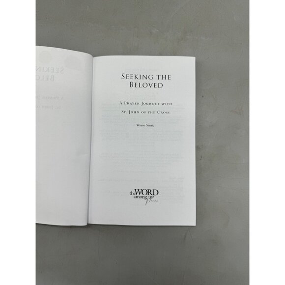 Seeking the Beloved book paperback 2012 english Word Among Us 143pgs Simsic READ - Picture 4 of 6